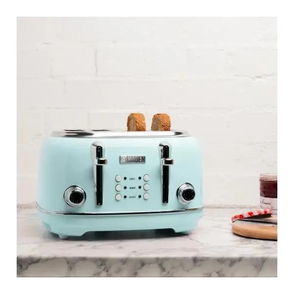 Haden Heritage Toaster Defrost Turquoise