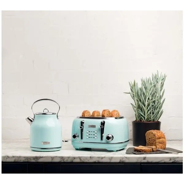 Haden Heritage Toaster Defrost Turquoise