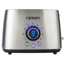 Тостер Raven ET007 Решітка для хліба Розморожування 1000W