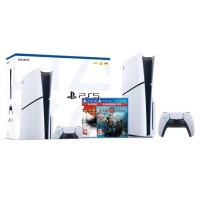 Консоль Sony PlayStation 5 Slim D Chassis (PS5) 1 ТБ з накопичувачем + God of War III Remastered + God of War
