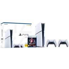 Консоль Sony PlayStation 5 Slim D Chassis (PS5) 1TB з приводом + додаткова накладка біла + Tekken 8