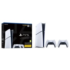 Sony PlayStation 5 Digital Slim D Chassis (PS5) 1TB Console + Additional Pad white