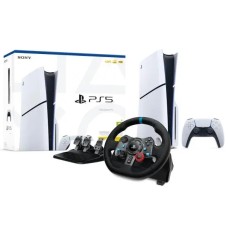 Консоль Sony PlayStation 5 D Chassis (PS5) 1TB з приводом + Logitech G29 Racing Wheel