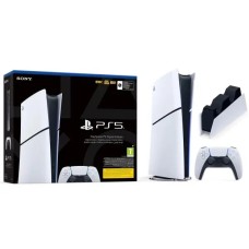 Консоль Sony PlayStation 5 Digital D Chassis (PS5) 1TB + зарядна станція DualSense