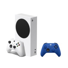 Microsoft Xbox Series S 512 ГБ + контролер Xbox Series - синій