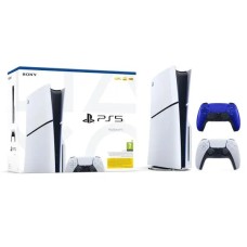 Консоль Sony PlayStation 5 D Chassis (PS5) 1TB з накопичувачем + додаткова колодка (синій кобаль)