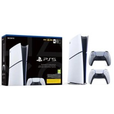 Консоль Sony PlayStation 5 Digital D Chassis (PS5) 1TB + додаткова панель (стерлінгове срібло)