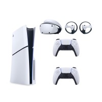 Корпус Sony PlayStation 5 D + DualSense White + PlayStation VR2