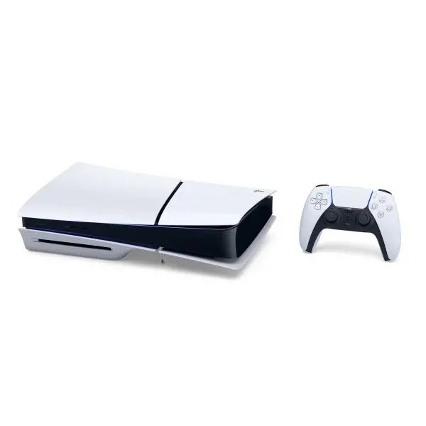 Консоль Sony PlayStation 5 Slim D Chassis (PS5) 1TB з накопичувачем + додатковий геймпад білий