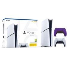 Консоль Sony PlayStation 5 D Chassis (PS5) 1TB з накопичувачем + додаткова колодка (фіолетова)