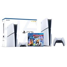 Консоль Sony PlayStation 5 Slim D Chassis (PS5) 1 ТБ із накопичувачем + Concrete Genie + Ratchet & Clank