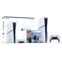 Консоль Sony PlayStation 5 Slim D Chassis (PS5) 1 ТБ з накопичувачем + God of War + God of War Ragnarok