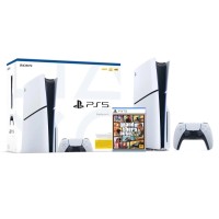 Консоль Sony PlayStation 5 Slim D Chassis (PS5) 1 ТБ із накопичувачем + Grand Theft Auto V