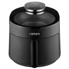 Аерофритюрниця Raven EFN009 Фритюрниця без жиру 1500 Вт 5 л 12 автоматичних програм