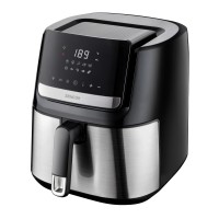 Аерофритюрниця Sencor SFR 6600SS 1600 Вт 6,5 л Мобільний додаток