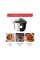 Tefal Cook4me Touch Wi-Fi CY9128 Фритюрниця без жиру + кришка для запікання EY1508 1600 Вт 6 л додатковий мобільний