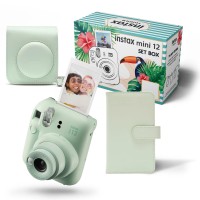 Фотоапарат Fujifilm Instax Mini 12 Green + чохол + альбом