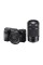 Камера Sony A6100A + E PZ 16-50 мм + 55-210 мм