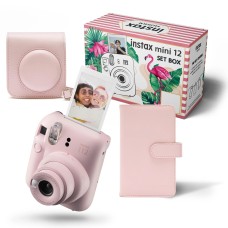 Фотоапарат Fujifilm Instax Mini 12 Pink + чохол + альбом