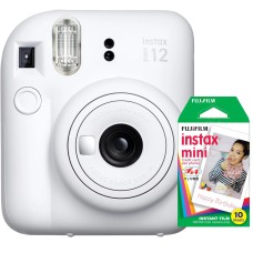Фотоапарат Fujifilm Instax Mini 12 white + 10 картриджів