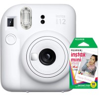 Фотоапарат Fujifilm Instax Mini 12 white + 10 картриджів