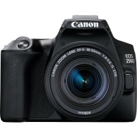 Дзеркальна фотокамера Canon EOS 250D + чорний об'єктив EF-S 18-55mm IS STM