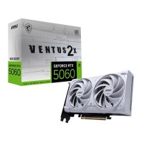 Відеокарта MSI GeForce RTX 5060 Ventus 2X OC White 8GB GDDR7 128bit DLSS 4