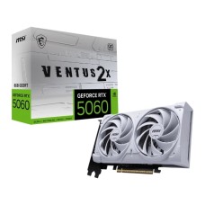 Відеокарта MSI GeForce RTX 5060 Ventus 2X OC White 8GB GDDR7 128bit DLSS 4