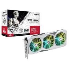 Відеокарта ASrock Radeon RX 7600 XT Steel Legend OC 16GB GDDR6 128bit FSR