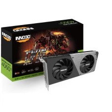 Відеокарта Inno3D GeForce RTX 4060 Ti Twin X2 OC 8 ГБ GDDR6 128 біт DLSS 3