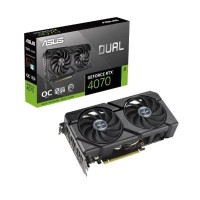 Відеокарта ASUS Dual GeForce RTX 4070 EVO OC Edition 12 ГБ GDDR6X 192 біт DLSS 3