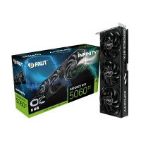 Відеокарта Palit GeForce RTX 5060 Ti Infinity 3 OC 8GB GDDR7 128bit DLSS 4