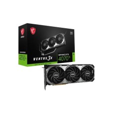 Відеокарта MSI GeForce RTX 4070 Ti VENTUS 3X E1 OC 12GB GDDR6X 192bit DLSS 3