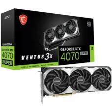 Відеокарта MSI GeForce RTX 4070 Super Ventus 3X OC 12 ГБ GDDR6X 192 біт DLSS 3