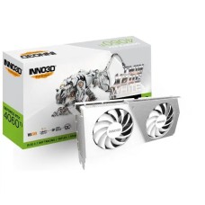 Відеокарта Inno3D GeForce RTX 4060 Ti Twin X2 OC White 8GB GDDR6 128bit DLSS 3