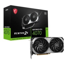 Відеокарта MSI GeForce RTX 4070 VENTUS 2X E OC 12 ГБ GDDR6X 192 біт DLSS 3