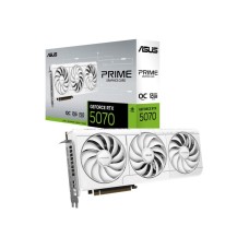 Відеокарта ASUS GeForce RTX 5070 Prime OC White 12GB GDDR7 DLSS4