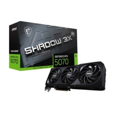 Відеокарта MSI GeForce RTX 5070 SHADOW 3X OC 12GB GDDR7 192bit DLSS 4