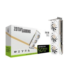 Відеокарта Zotac GeForce RTX 5070 Ti Solid Core OC White 16GB GDDR7 DLSS4