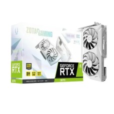 Відеокарта Zotac GeForce RTX 3070 Twin Edge OC White Edition LHR 8 ГБ GDDR6 256 біт DLSS