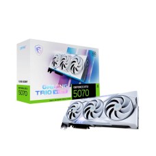 Відеокарта MSI GeForce RTX 5070 Gaming Trio OC White 12GB GDDR7 DLSS4