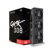 Відеокарта XFX Radeon RX 7600 SPEEDSTER QICK 308 Black Edition 8 ГБ GDDR6 128 біт FSR