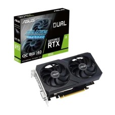 Відеокарта ASUS Dual GeForce RTX 3050 V2 OC Edition 8 ГБ GDDR6 128 біт DLSS