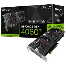 Відеокарта PNY GeForce RTX 4060 Ti Verto Dual Fan 8GB GDDR6 128bit DLSS 3