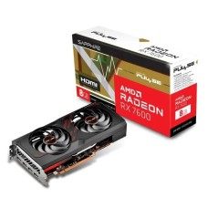 Технологія Sapphire Відеокарта Pulse Radeon RX 7600 8 ГБ GDDR6 128 біт FSR