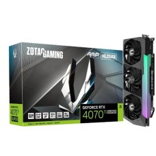 Відеокарта Zotac GeForce RTX 4070 Ti Super AMP HOLO 16 ГБ GDDR6X 256 біт DLSS 3