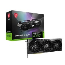 Відеокарта MSI GeForce RTX 4060 Ti GAMING X SLIM 16 ГБ GDDR6 128 біт DLSS 3