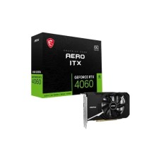 Відеокарта MSI GeForce RTX 4060 AERO ITX OC 8 ГБ GDDR6 128 біт DLSS 3