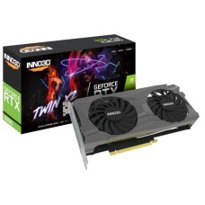 Відеокарта Inno3D GeForce RTX 3050 Twin X2 8 ГБ GDDR6 128 біт DLSS