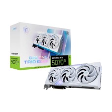 Відеокарта MSI GeForce RTX 5070 Ti GAMING TRIO OC WHITE 16GB GDDR7 256bit DLSS 4